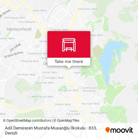 Adil Demireren Mustafa Musaoğlu İlkokulu - 833 map