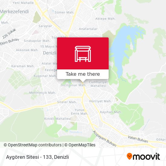 Aygören Sitesi - 133 map