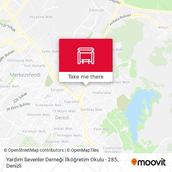 Yardım Sevenler Derneği İlköğretim Okulu - 285 map