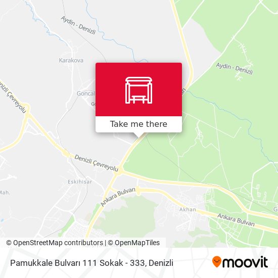 Pamukkale Bulvarı 111 Sokak - 333 map