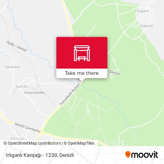 Irlıganlı Kavşağı - 1230 map