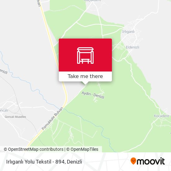 Irlıganlı Yolu Tekstil - 894 map