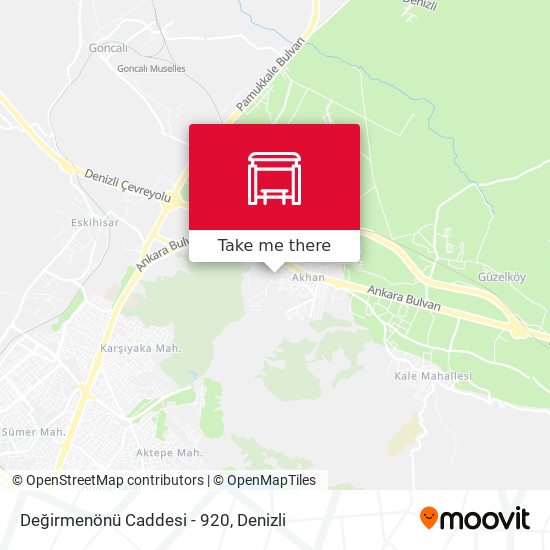 Değirmenönü Caddesi - 920 map