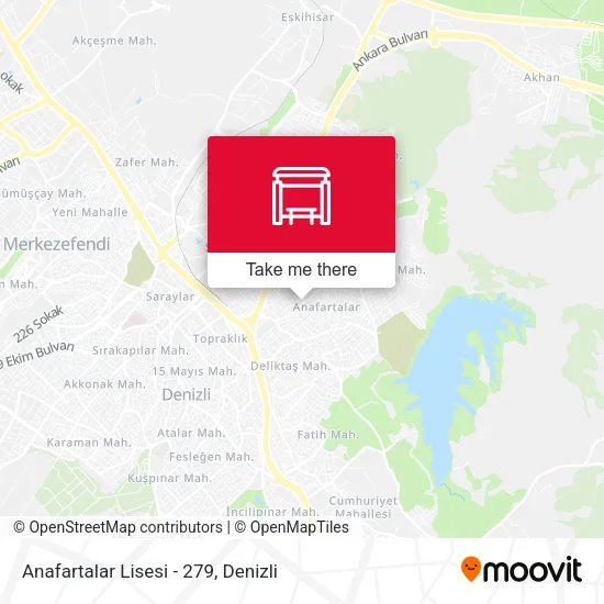 Anafartalar Lisesi - 279 map