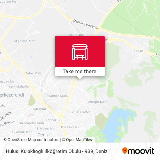 Hulusi Kulaklıoğlı İlköğretim Okulu - 939 map