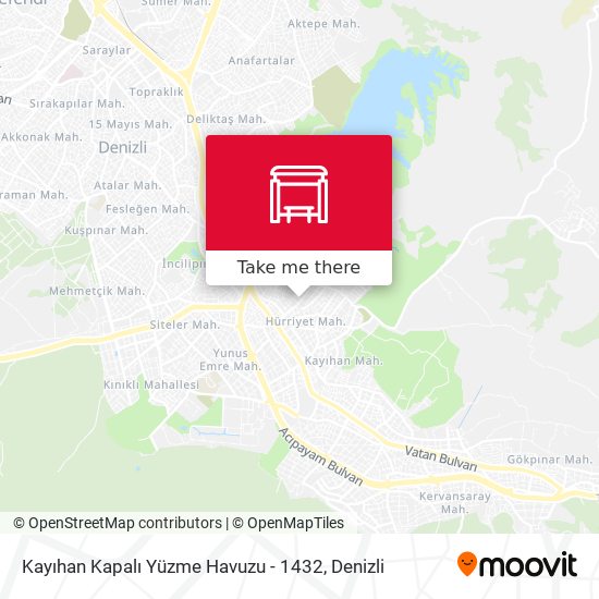 Kayıhan Kapalı Yüzme Havuzu - 1432 map