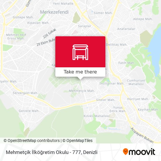 Mehmetçik İlköğretim Okulu - 777 map