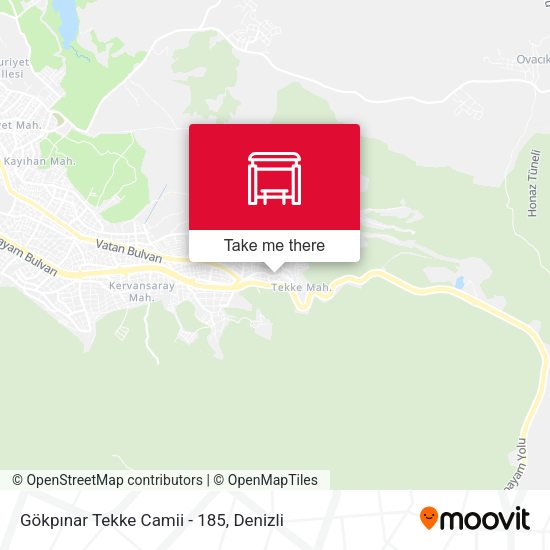 Gökpınar Tekke Camii - 185 map