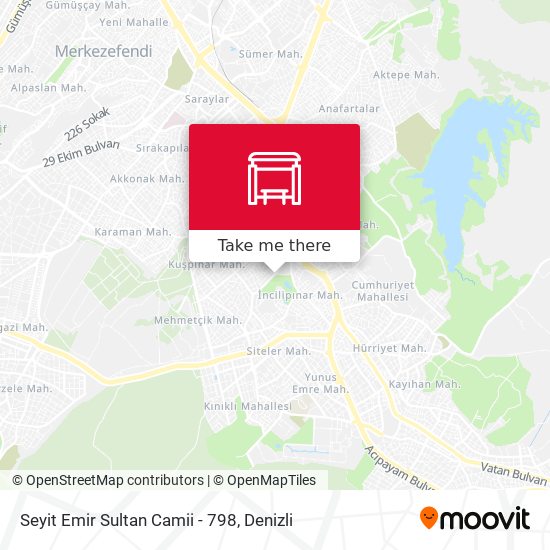 Seyit Emir Sultan Camii - 798 map