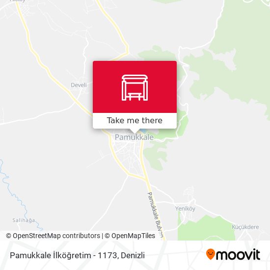 Pamukkale İlköğretim - 1173 map