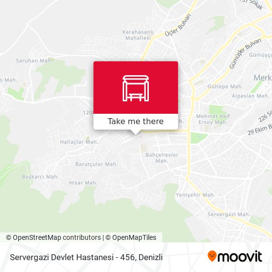 Servergazi Devlet Hastanesi - 456 map