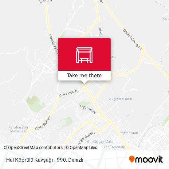 Hal Köprülü Kavşağı - 990 map