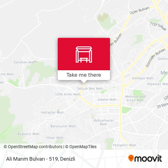 Ali Marım Bulvarı - 519 map