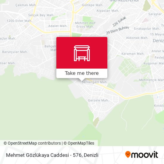 Mehmet Gözlükaya Caddesi - 576 map