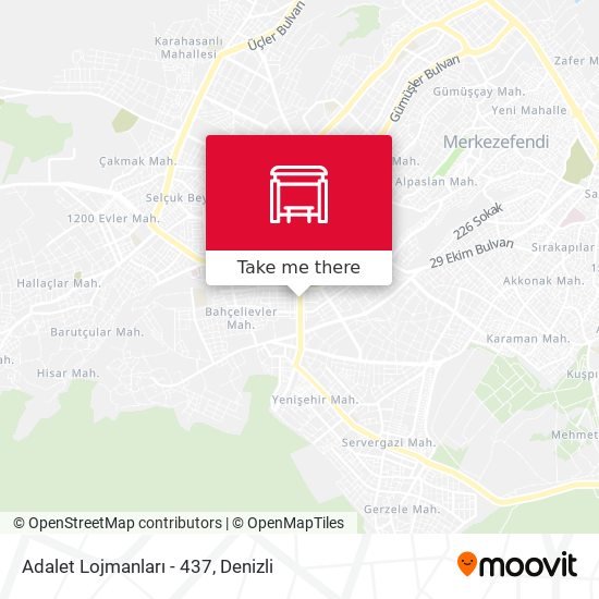 Adalet Lojmanları - 437 map