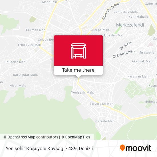 Yenişehir Koşuyolu Kavşağı - 439 map