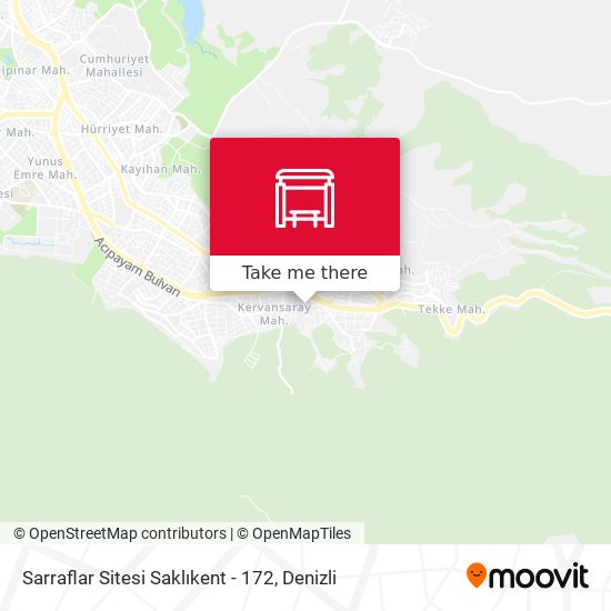 Sarraflar Sitesi Saklıkent - 172 map