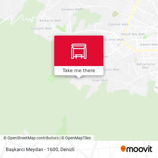 Başkarcı Meydan - 1600 map
