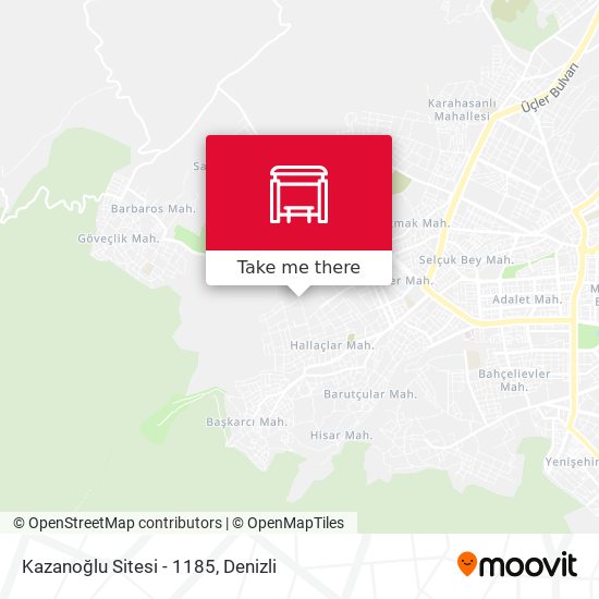 Kazanoğlu Sitesi - 1185 map
