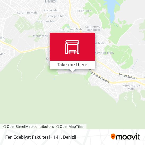 Fen Edebiyat Fakültesi - 141 map