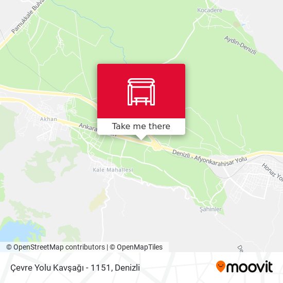 Çevre Yolu Kavşağı - 1151 map