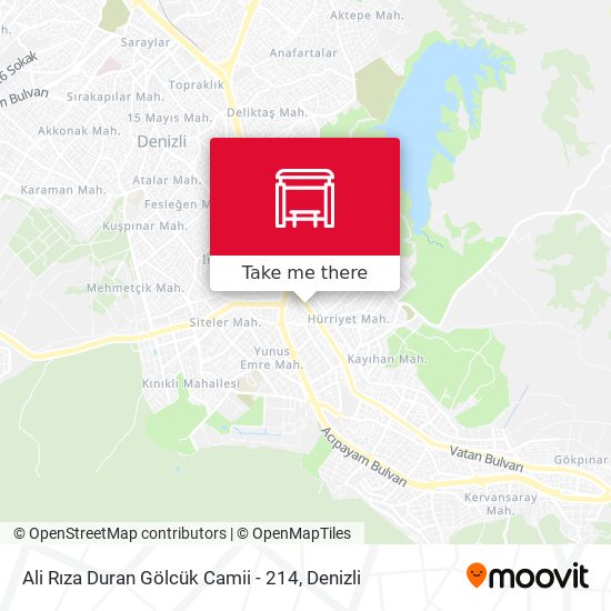 Ali Rıza Duran Gölcük Camii - 214 map