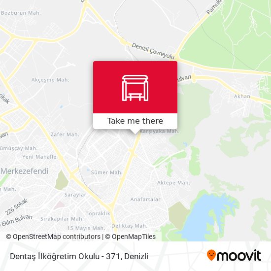 Dentaş İlköğretim Okulu - 371 map