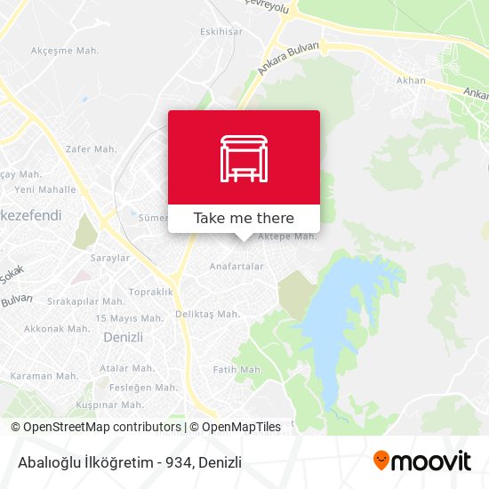 Abalıoğlu İlköğretim - 934 map