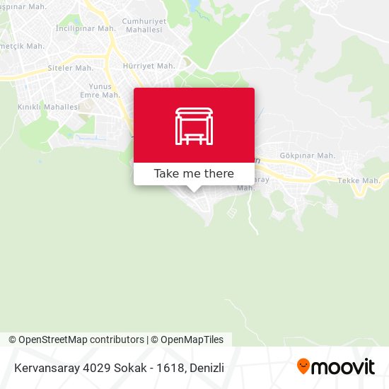 Kervansaray 4029 Sokak - 1618 map