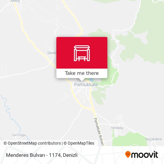 Menderes Bulvarı - 1174 map