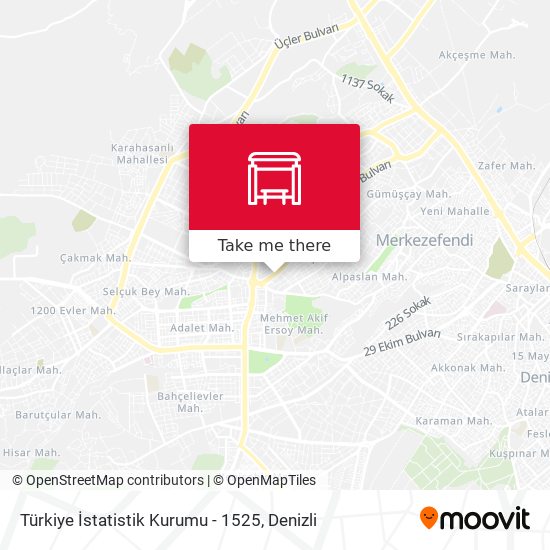 Türkiye İstatistik Kurumu - 1525 map