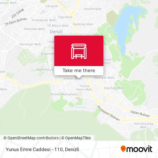 Yunus Emre Caddesi - 110 map