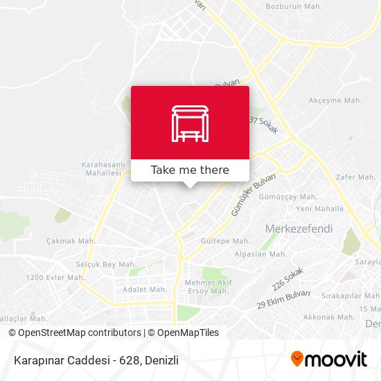 Karapınar Caddesi - 628 map