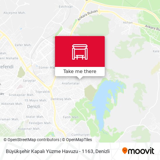 Büyükşehir Kapalı Yüzme Havuzu - 1163 map