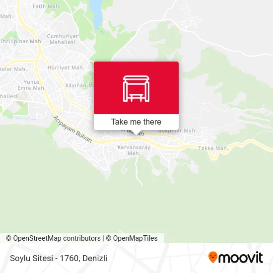 Soylu Sitesi - 1760 map