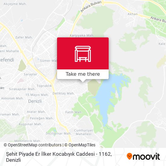 Şehit Piyade Er İlker Kocabıyık Caddesi - 1162 map