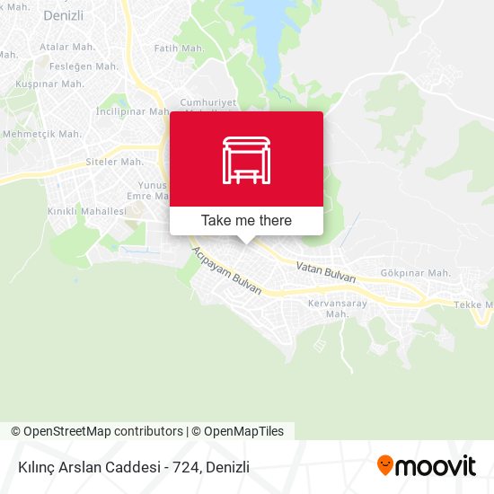 Kılınç Arslan Caddesi - 724 map