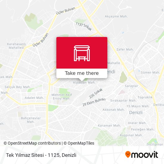 Tek Yılmaz Sitesi - 1125 map