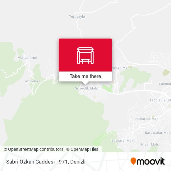 Sabri Özkan Caddesi - 971 map