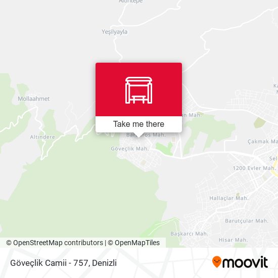 Göveçlik Camii - 757 map