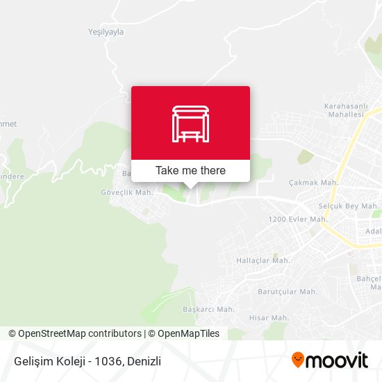 Gelişim Koleji - 1036 map