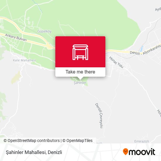 Şahinler Mahallesi map