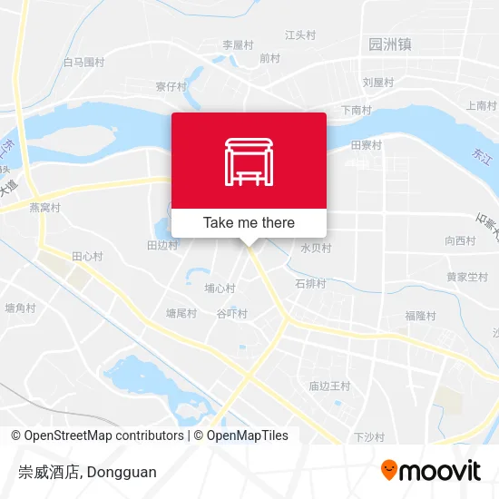 崇威酒店 map