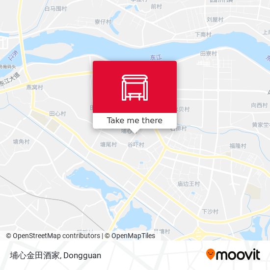 埔心金田酒家 map