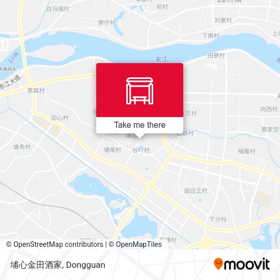 埔心金田酒家 map