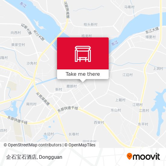 企石宝石酒店 map