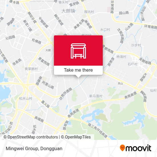 Mingwei Group map
