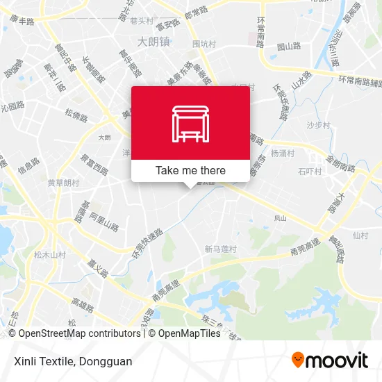 Xinli Textile map