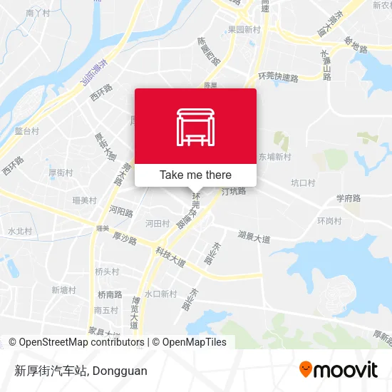 新厚街汽车站 map