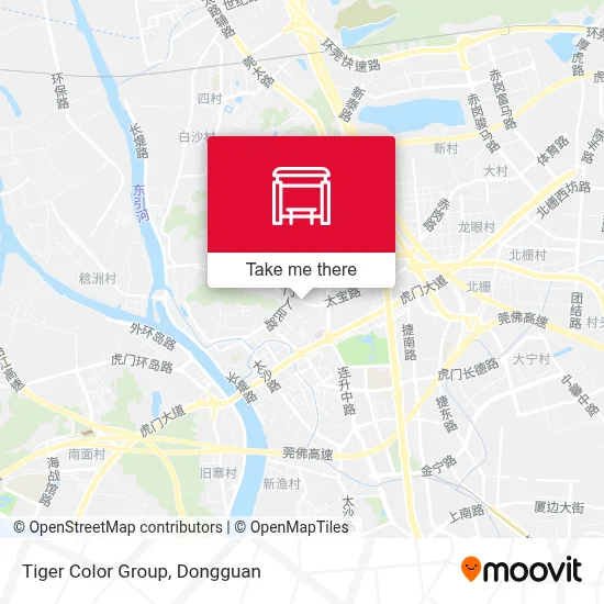 Tiger Color Group map